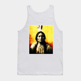 SITTING BULL-7 Tank Top